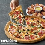 파파존스 피자, 배달의민족 주문시 전메뉴 5천원 할인