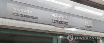 6호선 마포구청역, 타는 냄새 신고…열차 한때 무정차통과