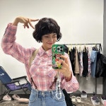 김세정, 뽀글 단발 찰떡 기요미 템플