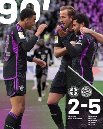 김민재 대신 또 다이어...뮌헨은 5-2 대승