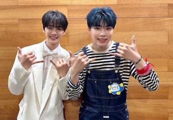제베원 김규빈·박건욱, '음중' 스페셜 MC 합격점