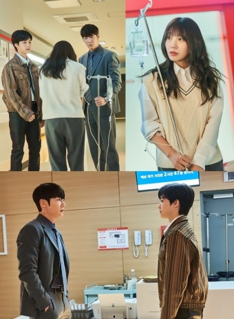 '낮밤녀' 최진혁 VS 백서후, 정은지 두고 응급실 기싸움