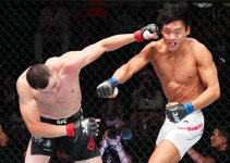 최두호, 2R TKO로 8년만 UFC 승전고...최승우·이정영은 TKO패