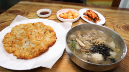 동네한바퀴 태백 세 모자의 물닭갈비→황지자유시장 감자옹심이 