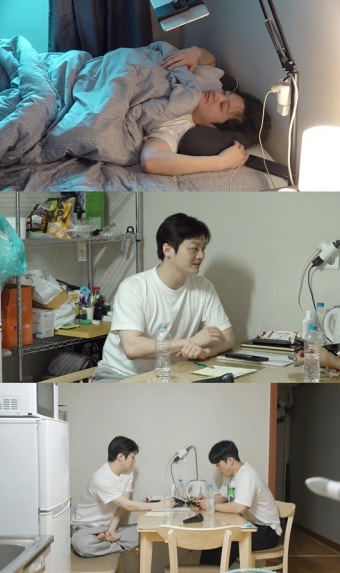 '미우새' 황가람, 룸메와 동거 '절약 끝판왕' 일상 공개