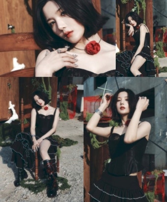 권은비, 매혹 도발...'Hello Stranger' 새 콘셉트 포토