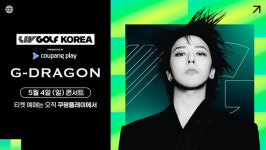 지드래곤, LIV 골프 코리아 콘서트 with 쿠팡플레이 마지막 주인공