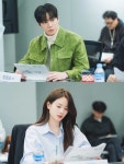 송강·이준영·장규리, '포핸즈' 대본리딩 현장 공개…