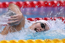 한국 남자계영 800ｍ 동메달...대회 2연패 물거품