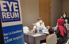 아이리움안과, 강남구 주관 중동환자 의료상담회에서 안과 상담