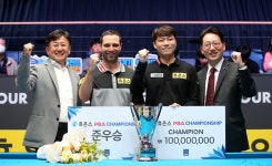 휴온스 헬스케어 당구 레전드 최성원, PBA 챔피언십 우승