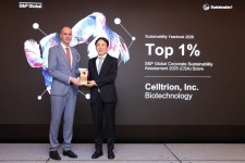 셀트리온, S&P 주관 ESG 생명공학 국내유일 Top 1% 선정
