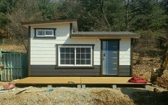 저비용 고효율로 가성비 잡았다…에덴이동식주택 5.5평형 이동식목조주택 3종 출시