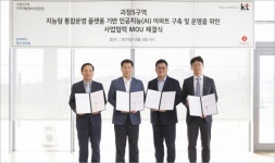 KT, 부산 사하구에 5G 인공지능 스마트타운 만든다
