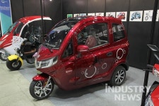 [포토] 평안모터스, 50~70km 주행가능한 전기삼륜차 L3S