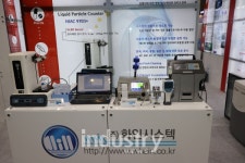[포토] 화인시스텍, 환경모니터링 위한 부유입자측정기 전시