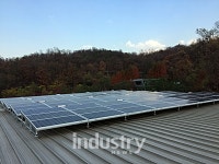 성남 판교청소년수련관 옥상에 태양광 설치되다