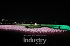 한수원, 경주 랜드마크 조성 위한 경주 빛누리 정원 점등식 개최