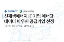 에너닷, 데이터바우처 공급기업 선정… 태양광발전량 예측 서비스를 바우처로