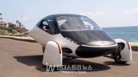 미국 스타트업 앱테라, 주행거리 1,600㎞ 3륜 태양광 전기차 감마 버전 공개