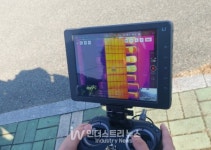 남동발전, 드론 활용해 사천시 태양광 시설 기술 점검 나서