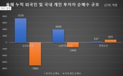 외국인은 삼성重·국내 개인은 한화오션...조선株 국내외 인기 극과 극