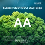 선그로우, 2024 MSCI ESG 평가서 'AA 등급' 획득