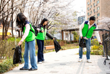 진에어 임직원 15명, 서울 강서구 일대서 환경 정화 활동