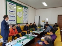 상주 모동면 지역 내 초등학교 통폐합 관련 회의