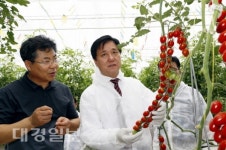 황천모 상주시장, 농정현장 방문