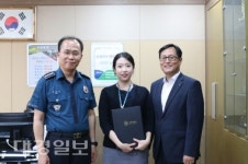 상주署, 농협중앙회 상주시지부 전화금융사기 예방 감사장 수여