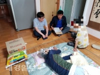 포항시 오천읍, 지속되는 폭염에 저소득 고령 어르신 위문