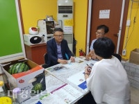 구룡포읍, 폭염대비 노인일자리 사업 기관 위문