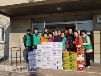 청림동, 새마을부녀회·협의회 사랑의 약밥 및 과일 기탁