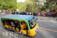 대구 달성군 비슬산 전기차 2019년 해맞이 전기차 특별 조기 운행