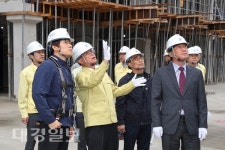 배광식 북구청장, 민간전문가와 함께 공사현장 합동점검