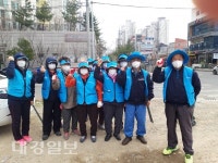 효곡동, 노인일자리 어르신에게 미세먼지 마스크 지원