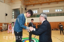 예천중학교 김제덕군 제53회 전국 규모 남여 양궁종별선수권대회 4관왕