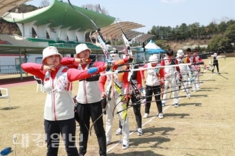 예천군, 중국 국가대표 양궁 선수단 양궁 메카 전지훈련 참여