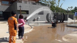 영천한의마을, 전투메모리얼파크 체험권 자체소방훈련 실시