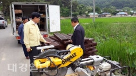 상주 낙동면, 소규모 주민숙원사업 현장방문