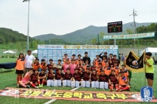 포항항도중학교, 제27회 전국여왕기 여자축구연맹전 우승
