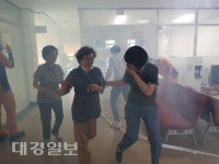 청도군 노인복지관, 실전 대비 합동소방훈련 실시