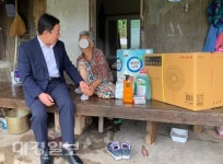 청도군 금천면 폭염대비 독거노인세대 방문