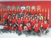 포항시 청림동, 해병1사단 병영체험 실시