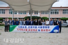 상주 낙동면, 서울서 상주곶감 홍보