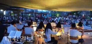 영천청소년관현악단과 영천시민취타대 협연