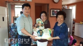 김대일 도의원 추석맞이 사회복지시설 위문