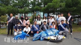 경산시 압량면, 신대부적 주변 환경정화 활동 실시