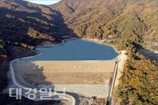 김천시, 대규모 농업용 저수지 4년여 만에 완공